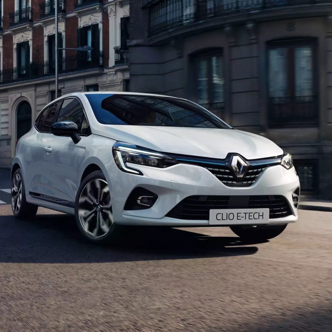 renault-clio-e-tech-full-hibrido Renault Clio Full Híbrido branco